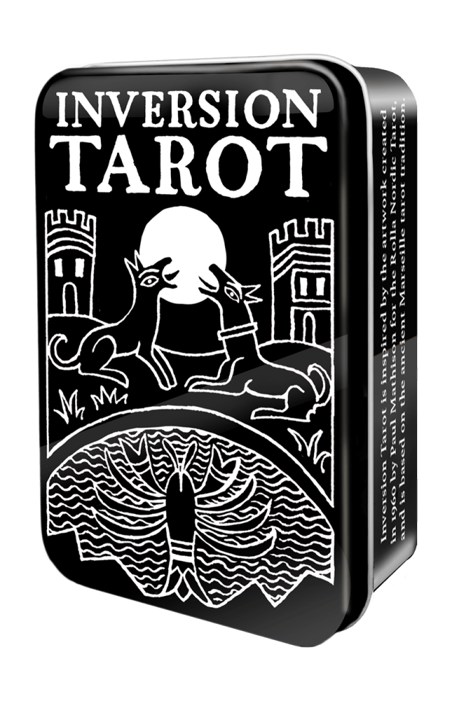 Inversion Tarot in a Tin, Tarot Cards, Tarot Deck