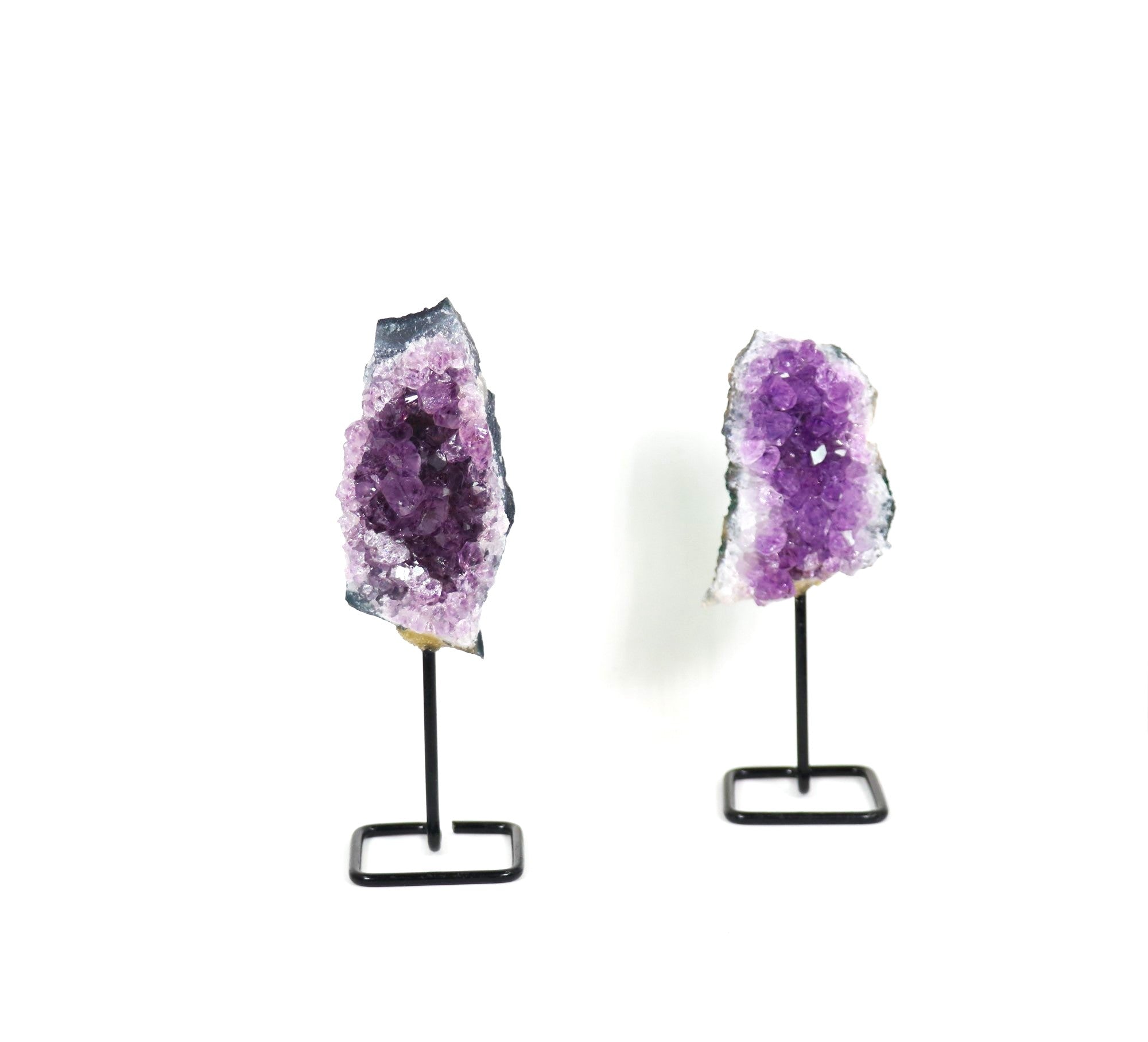 Amethyst Natural Mini Pin, 3"-5" Inch, 0-200gr, 10 Pieces in a Pack