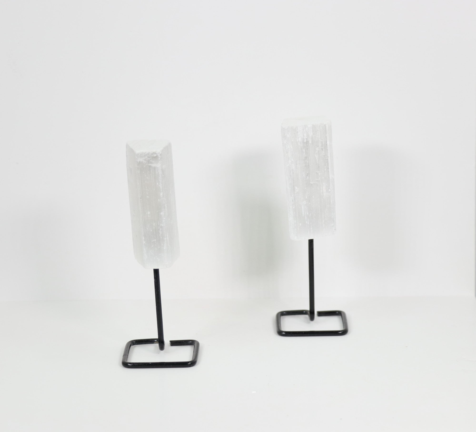 Selenite Natural Mini Pin, 3"-5" Inch, 0-200gr, 10 Pieces in a Pack