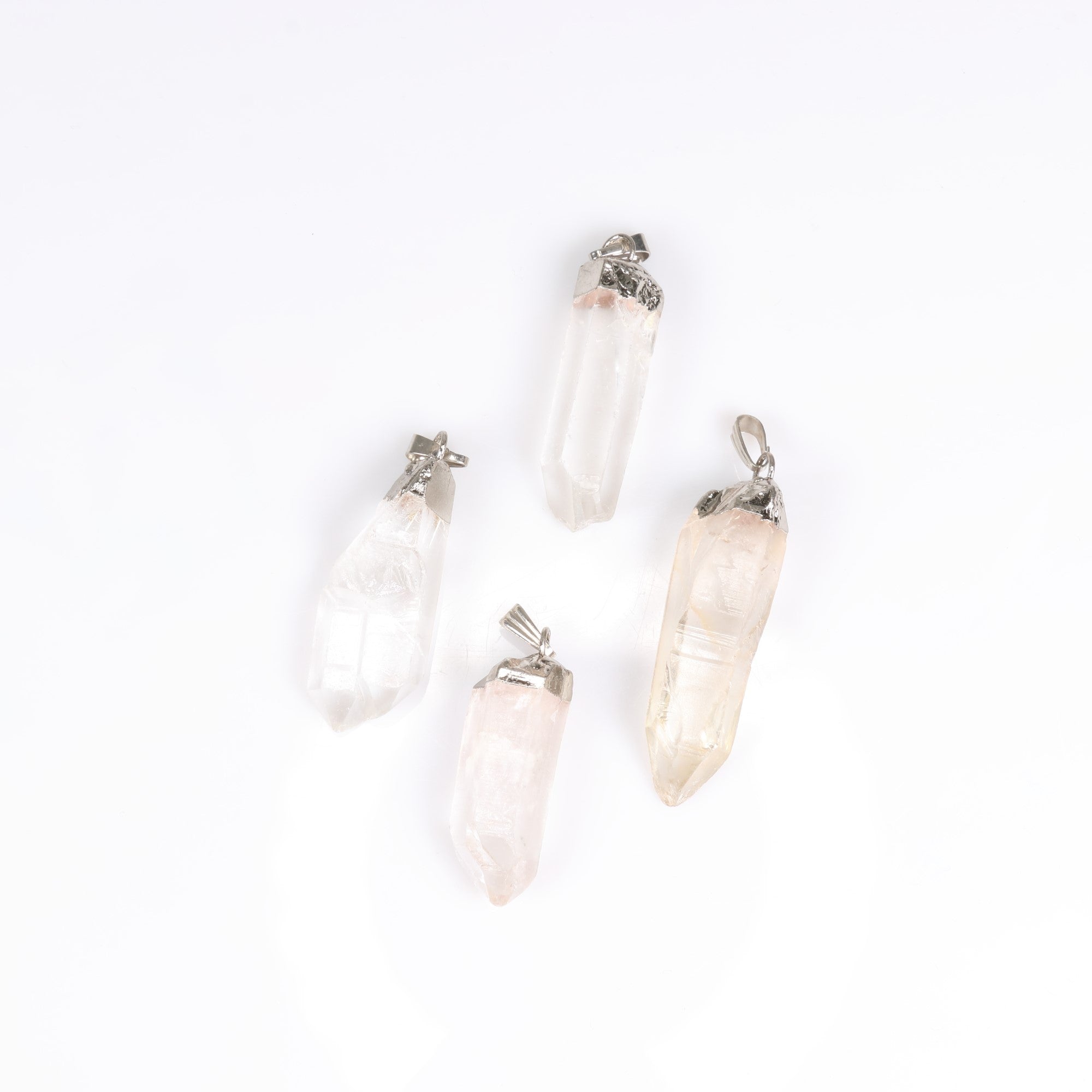 Lemurian Raw Pendants, Medium,  5 Pieces in a Pack, #002