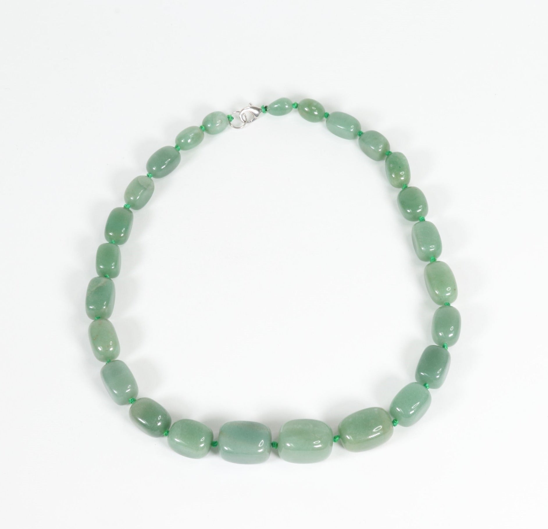 Natural Green Aventurine Necklace #017