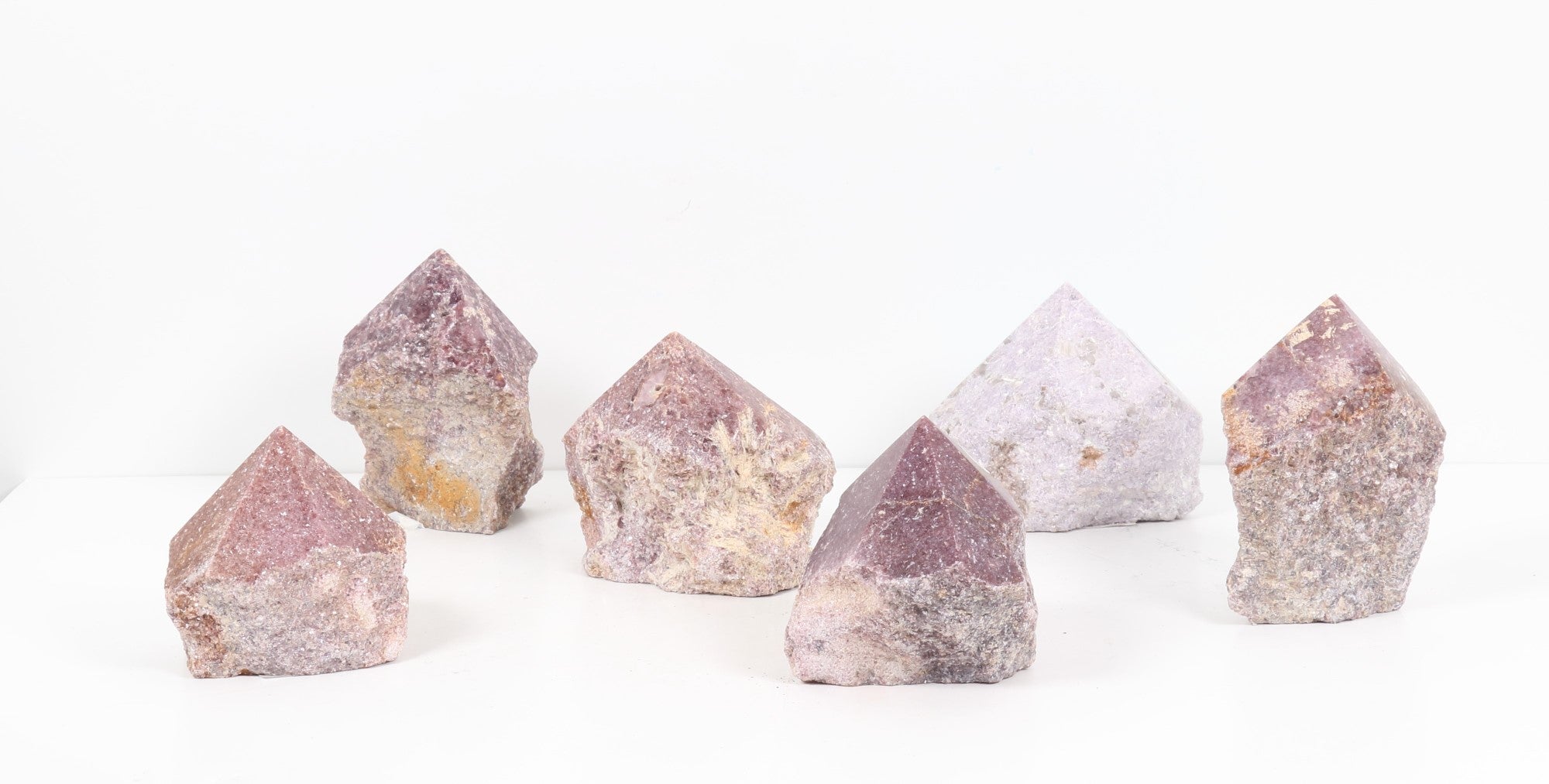 Lepidolite Power Point, 3"-4" Inch, 200-400gr Each, 1 Piece