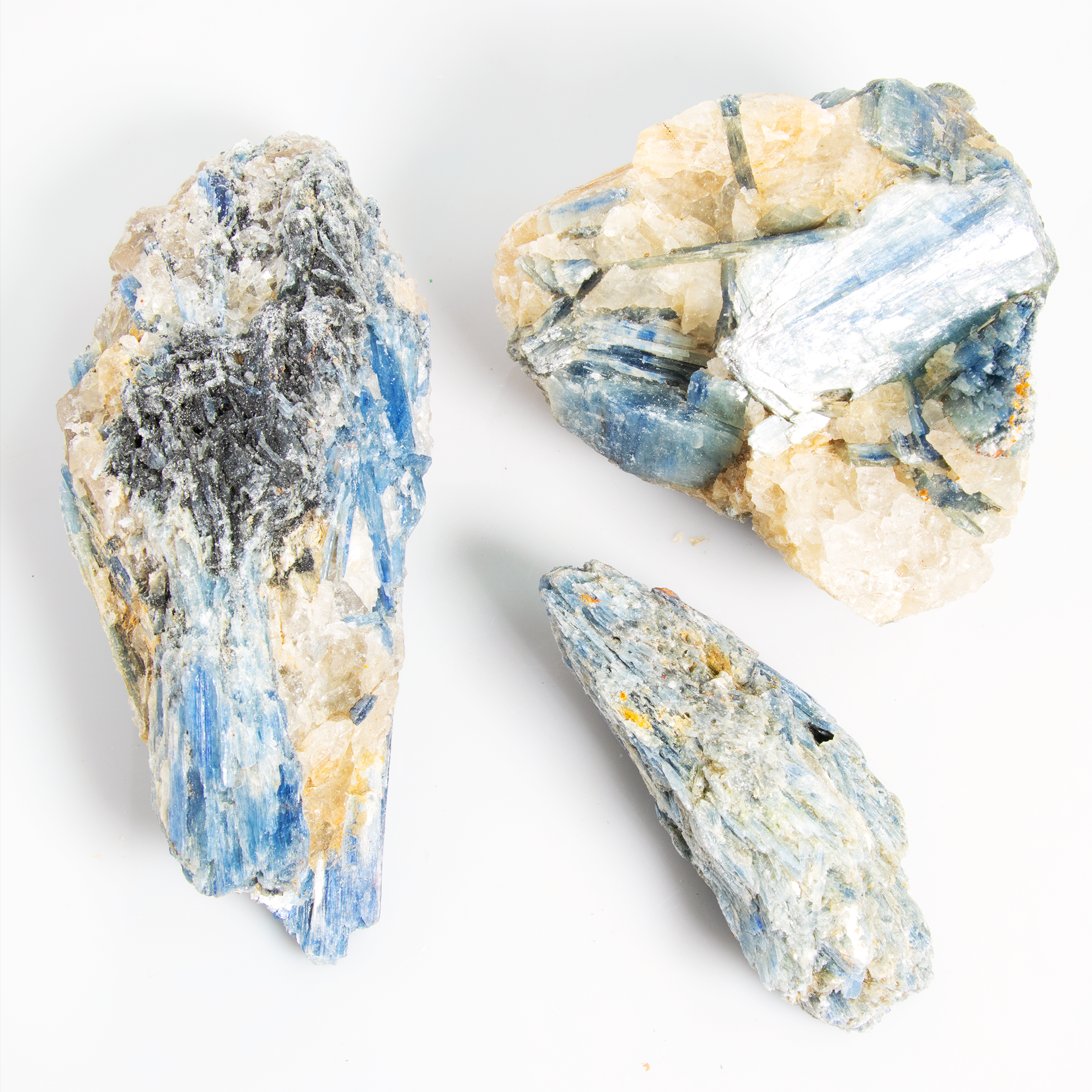 Blue Kyanite Rough Stone, 4-6cm, Large,  20 Pieces in a Pack, #023