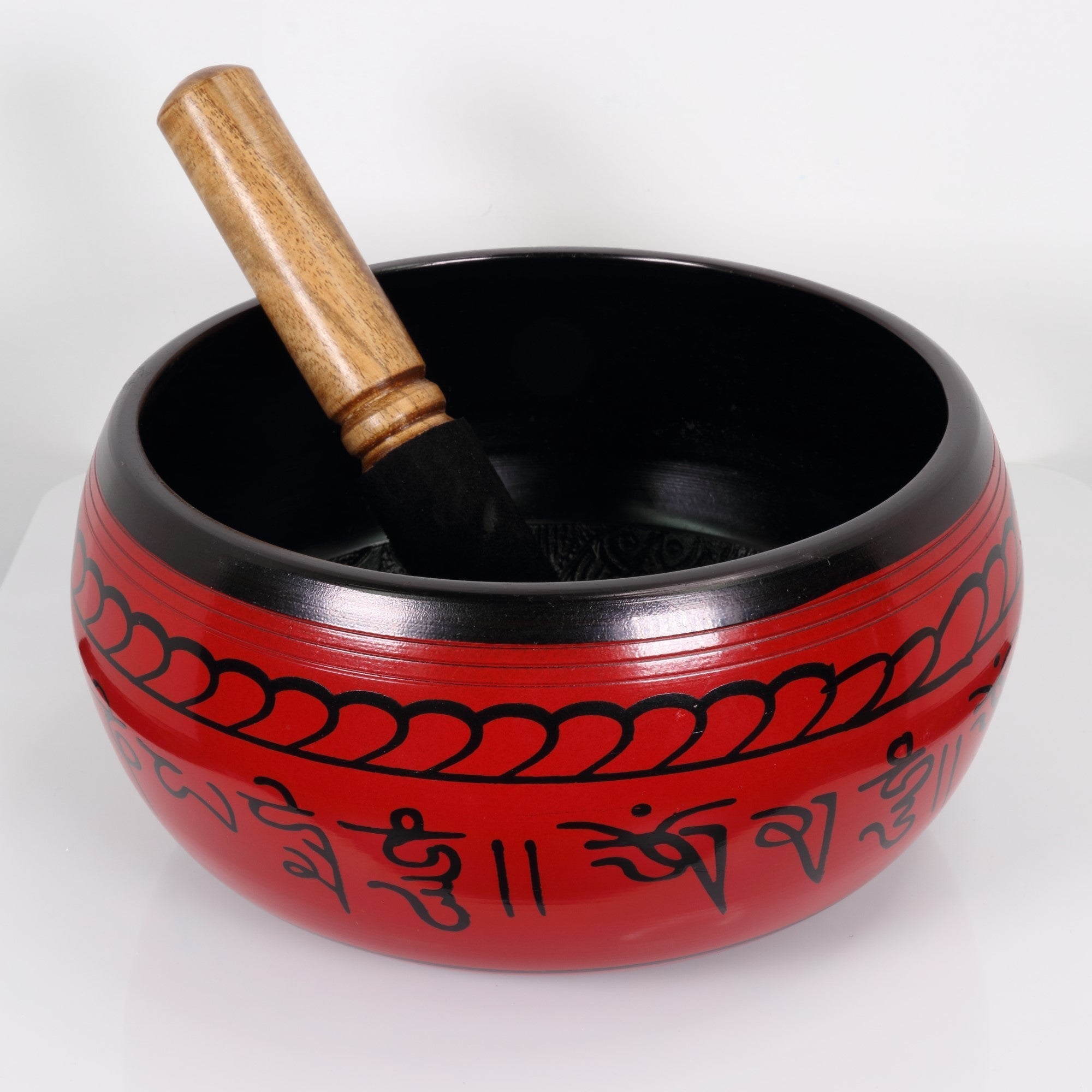 Atma Buti Metal Singing Bowl Red, 7" Inch, 1170 Grams