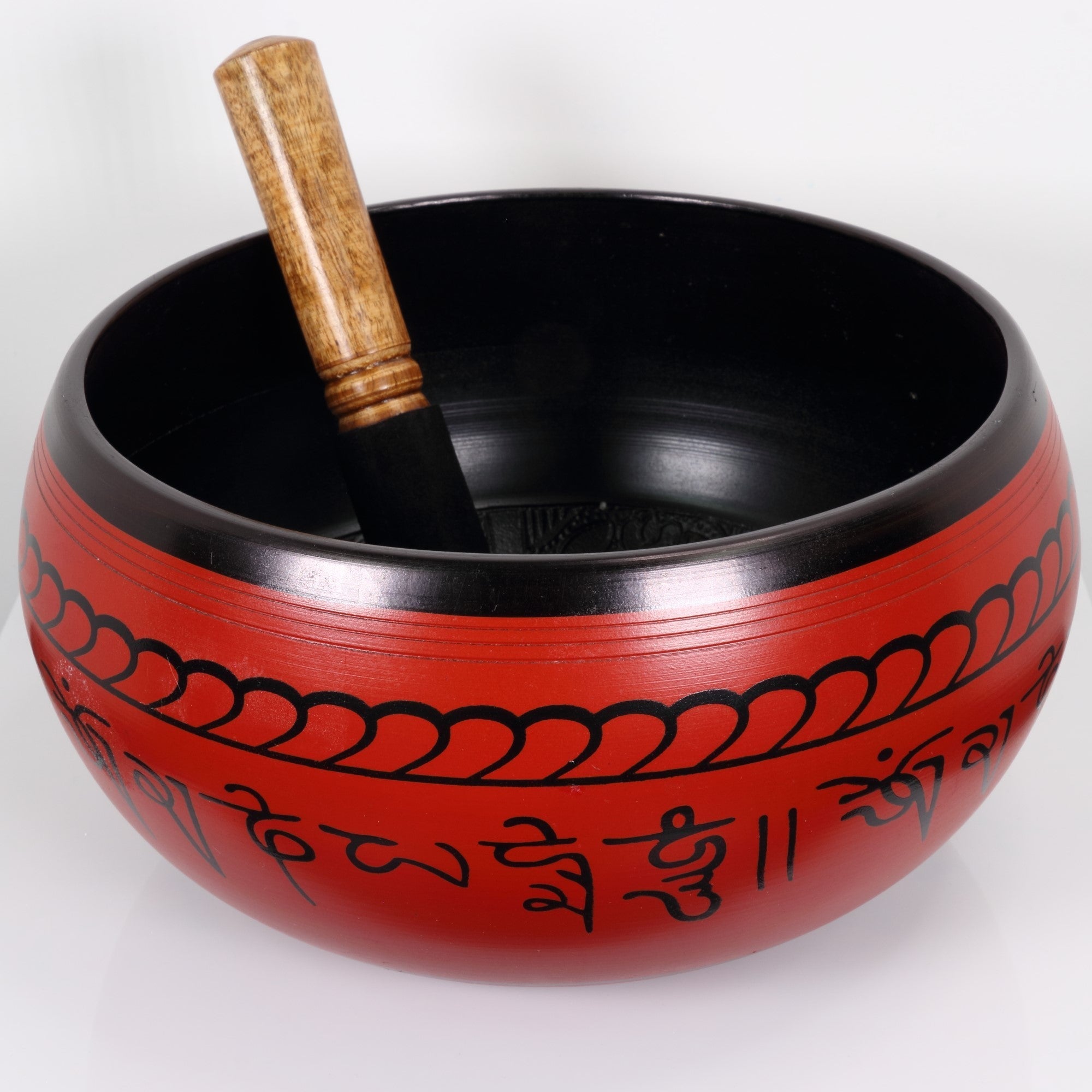 Atma Buti Metal Singing Bowl Red, 8" Inch, 1700 Grams