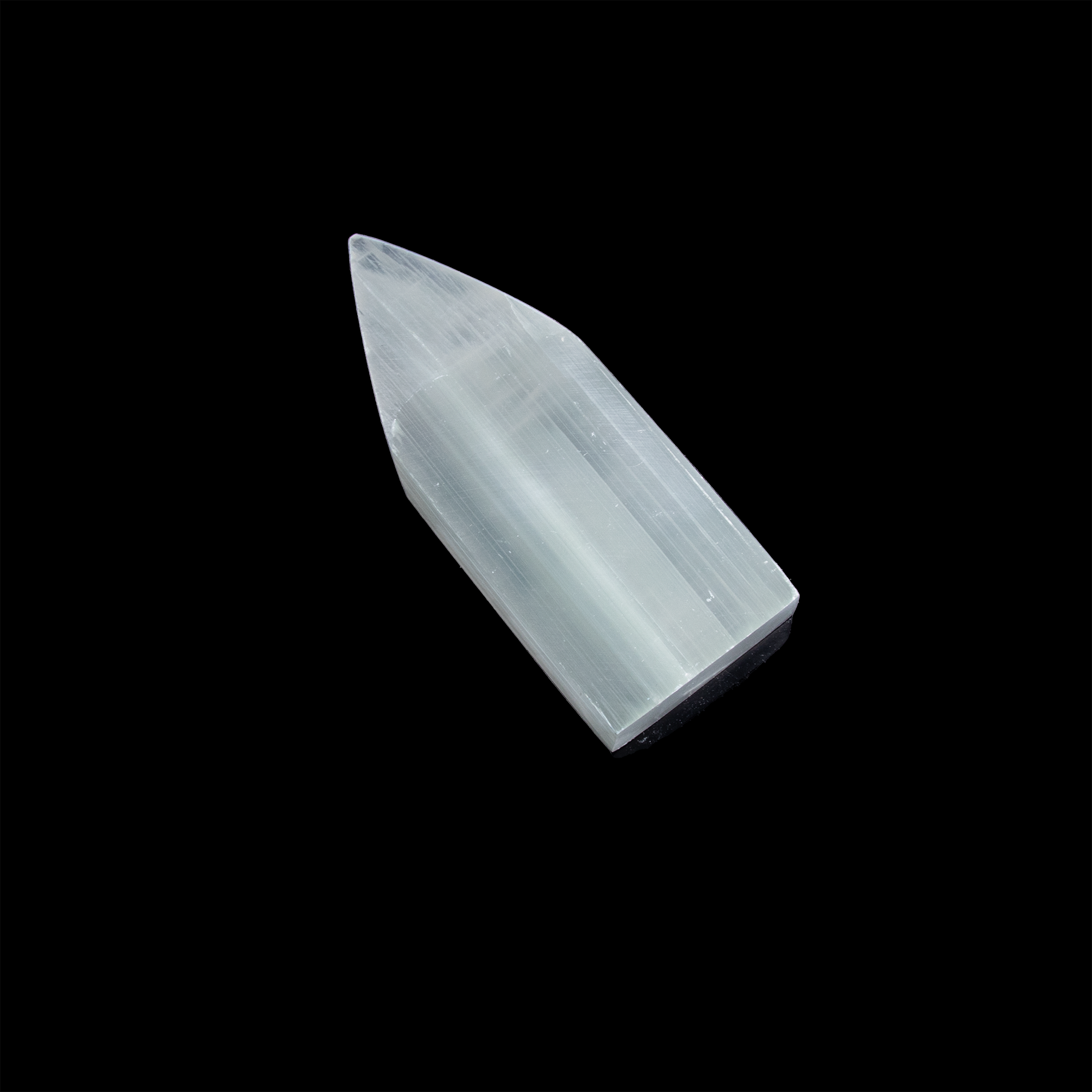 Selenite Plain Arrow, 4"-4,5" Inch, #002