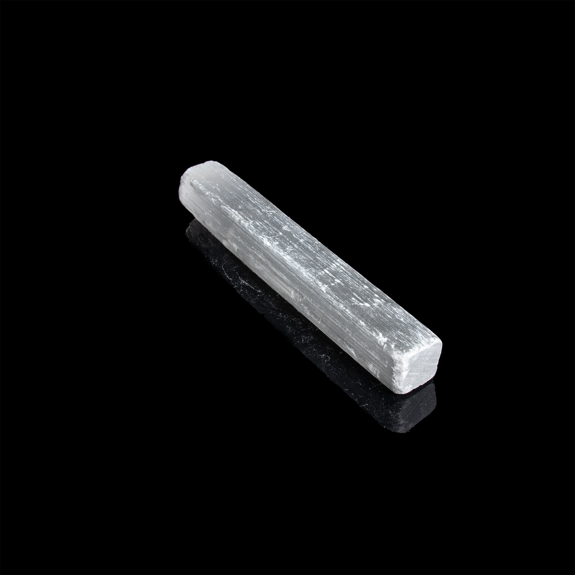 Selenite Plain Stick, 5" Inch, 10 Pieces in a Pack #002