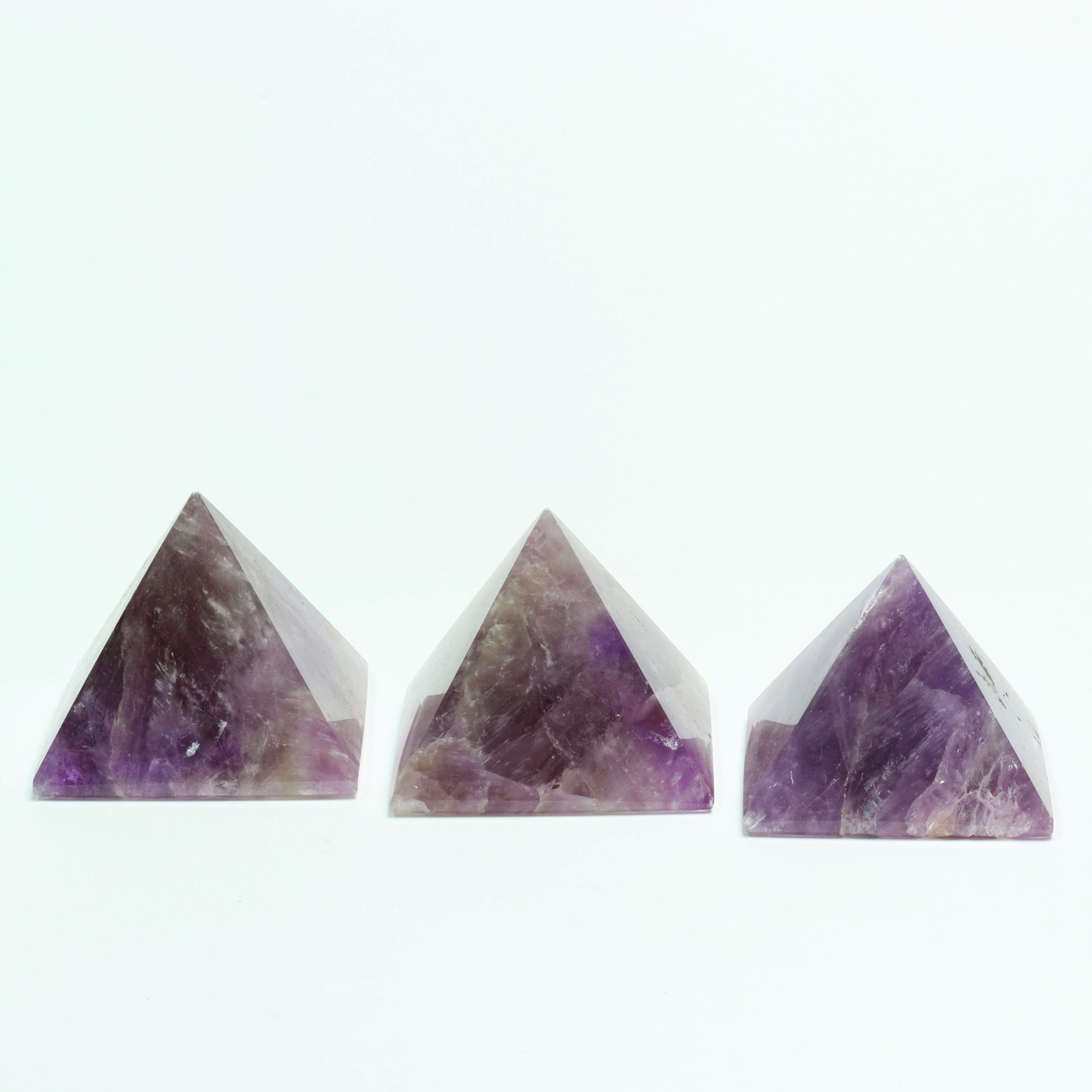 Amethyst Pyramid Shaped Stone, 250-500 gr- 1 Piece, #002