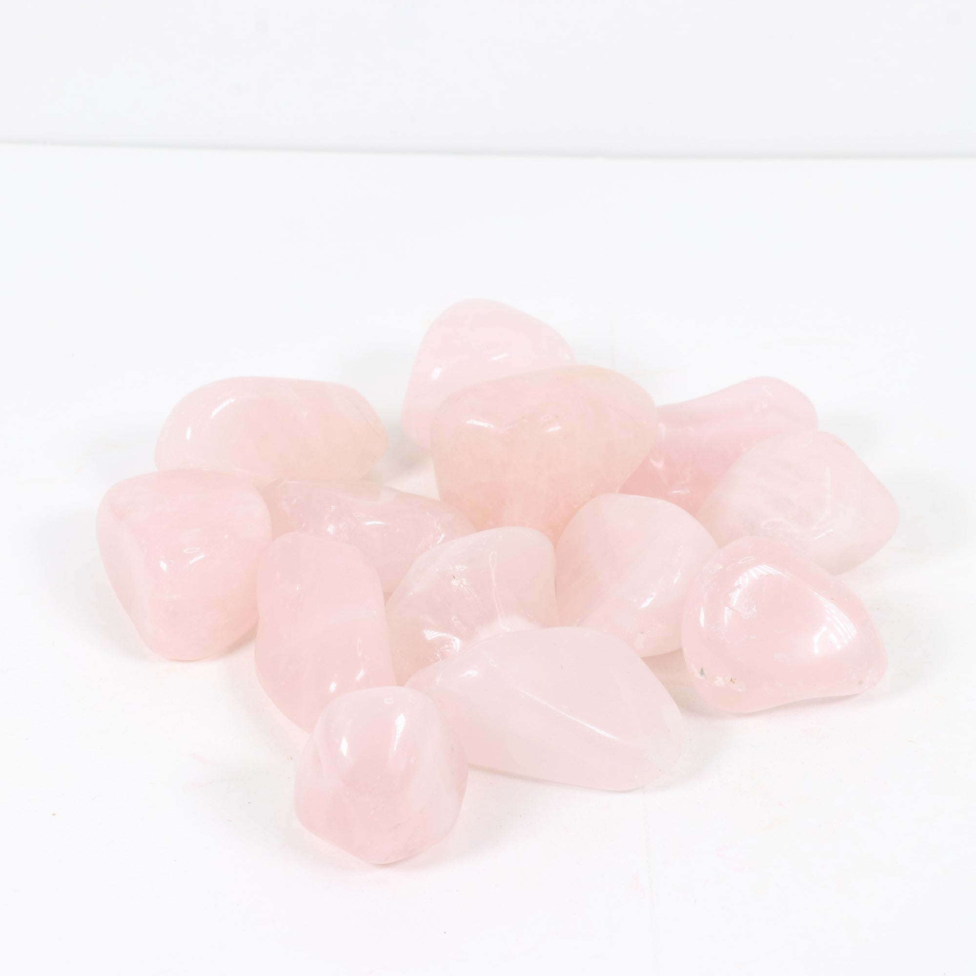 Tumbled Rose Quartz, 4-6 cm, Standard Quality, 1 Lb.