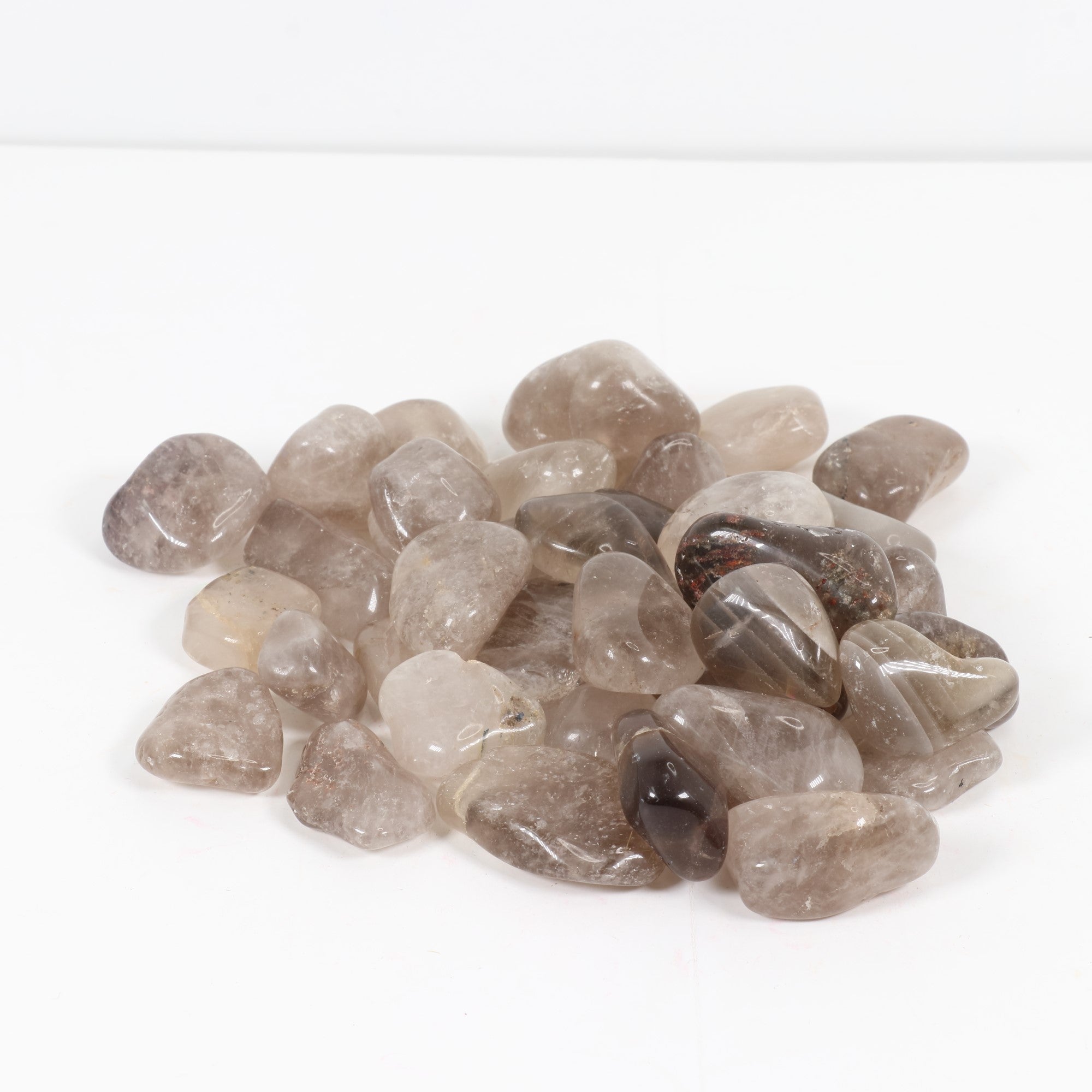 Tumbled Rutilated Quartz, 2-3 cm, Standard Quality, 1 Lb.