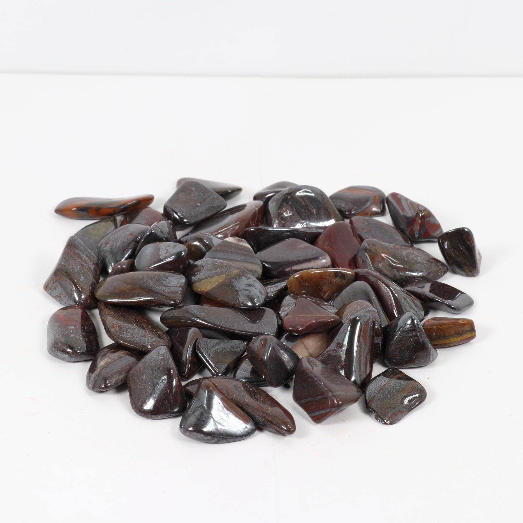 Tumbled Iron Tiger Eye, 2-3 cm, Standard Quality, 1 Lb.