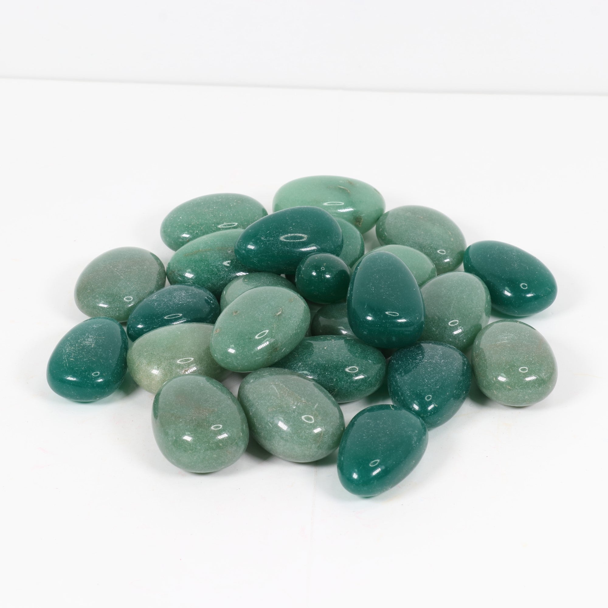 Tumbled Green Aventurine, 2-3 cm, Extra Quality, 1 Lb.