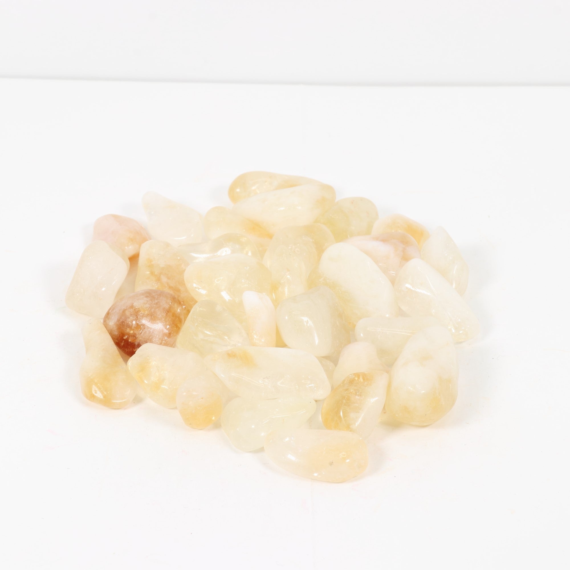 Tumbled Citrine, 2-3 cm, B Quality, 1 Lb.