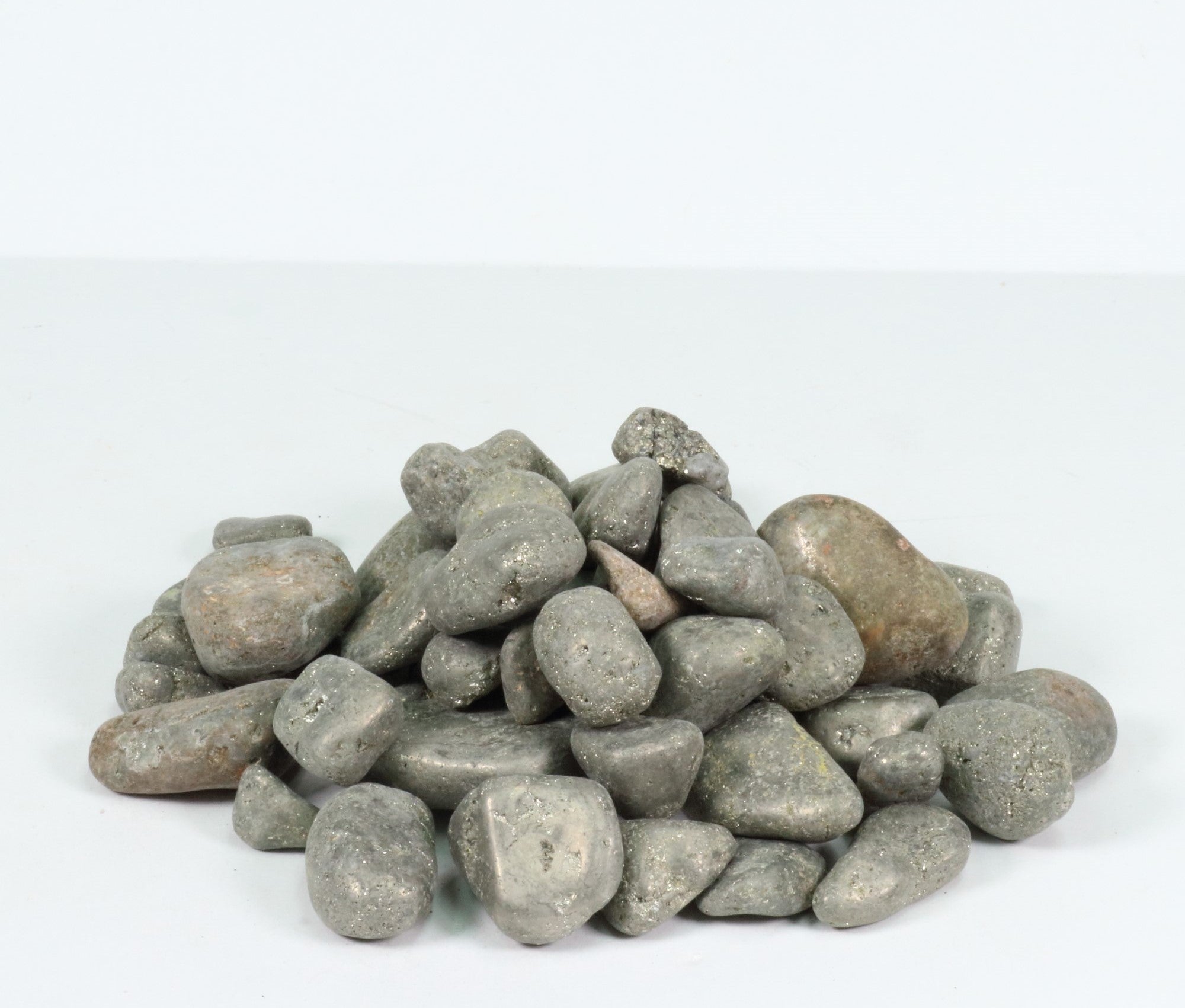 Tumbled Pyrite, 2-3 cm, Extra Quality, 1 Lb