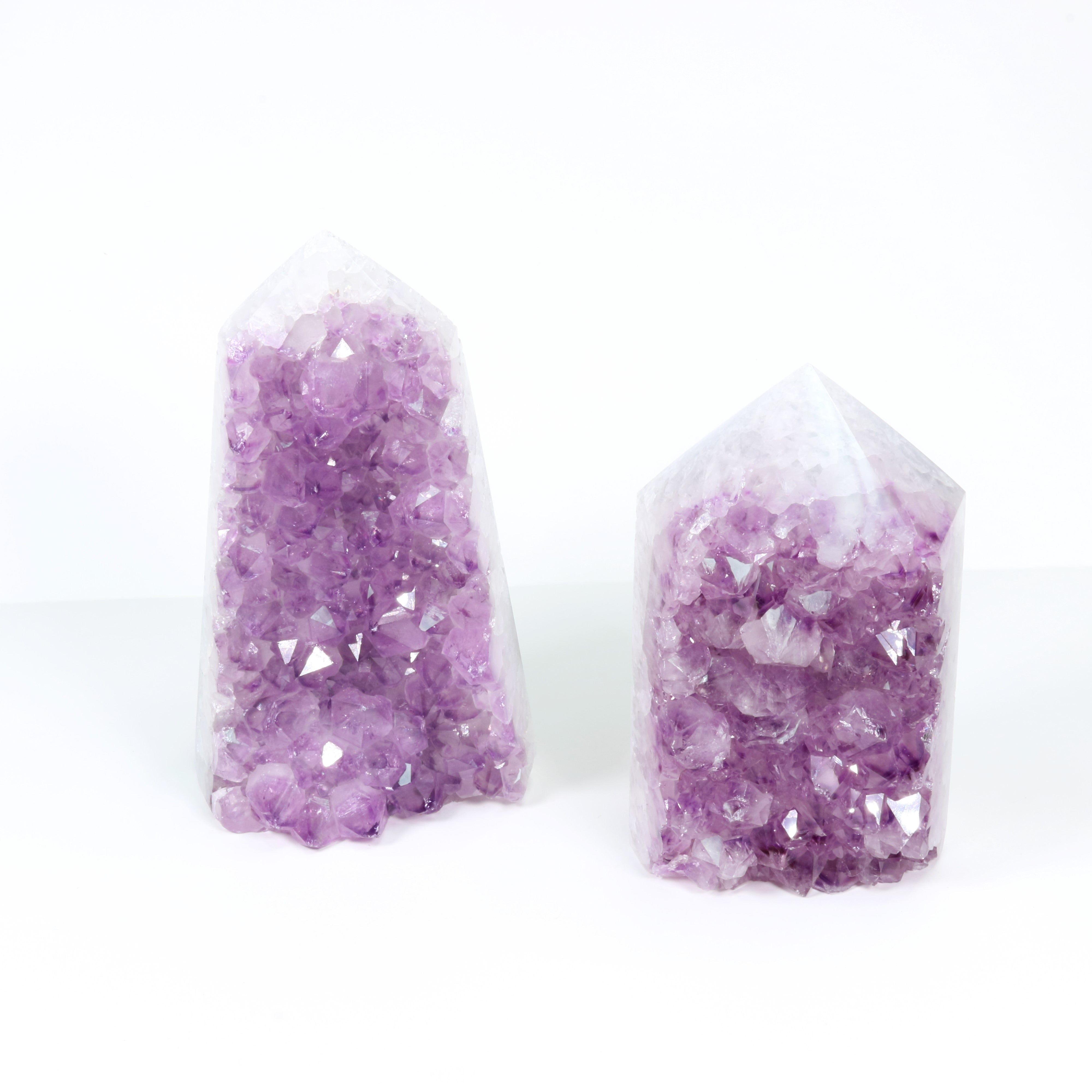 Amethyst Cluster Tower, Cut Base, 1000-1250 Gr, 1 Piece, #004