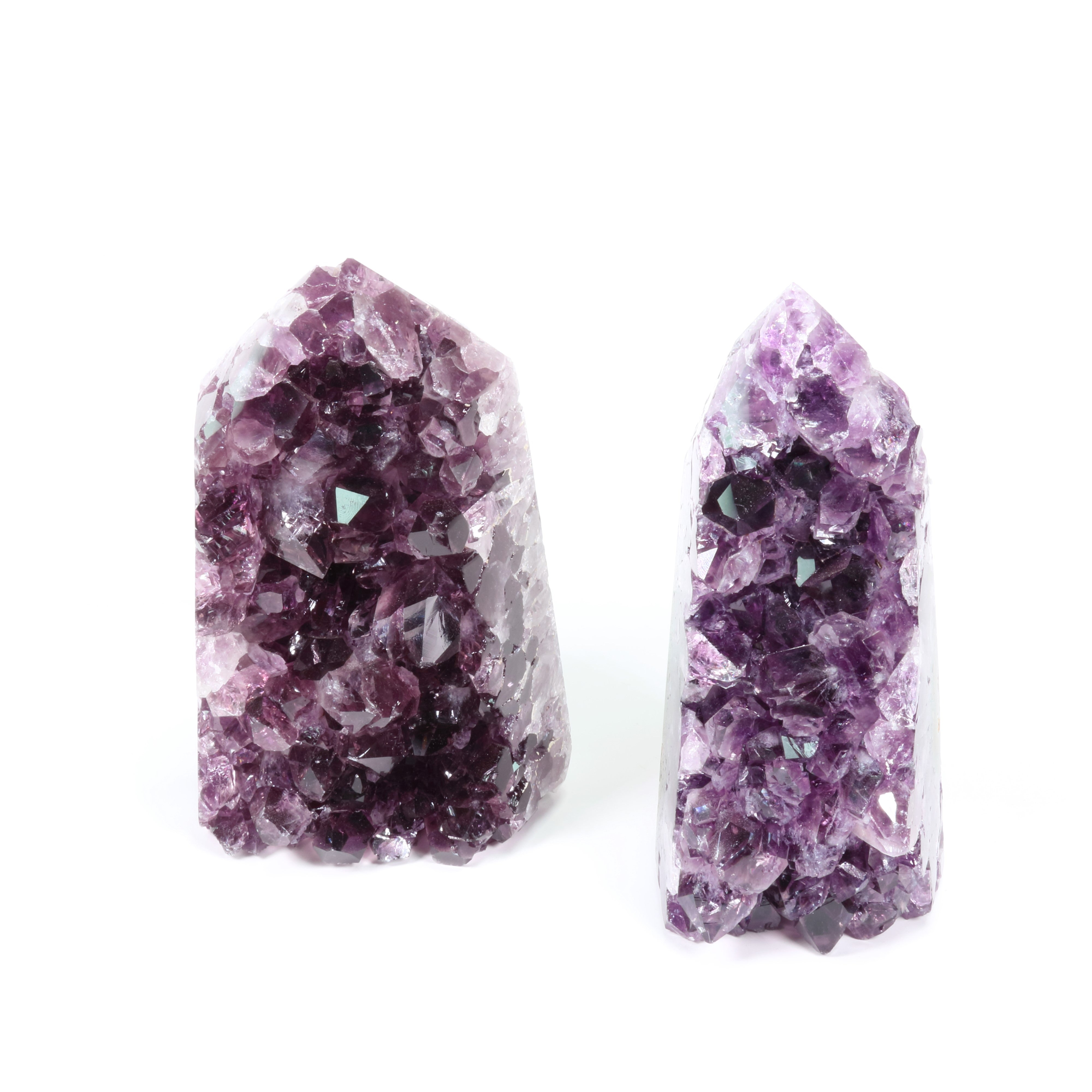 Amethyst Cluster Tower, Cut Base, 1250-1500 Gr. 1 Piece, #005