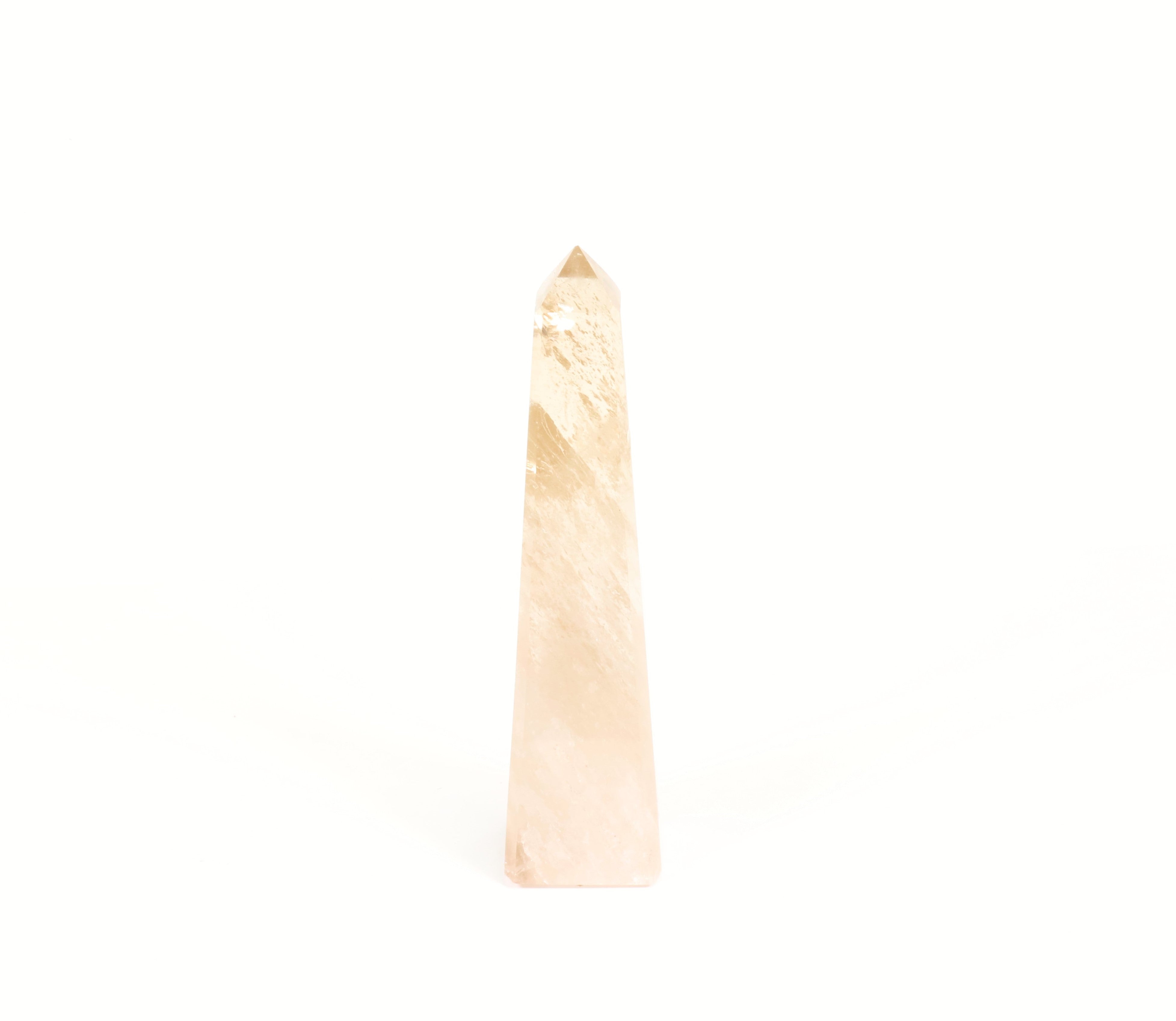 Smoky Quartz Polished Obelisk, Cut Base, 0-250 Gr, 1 Piece, #009