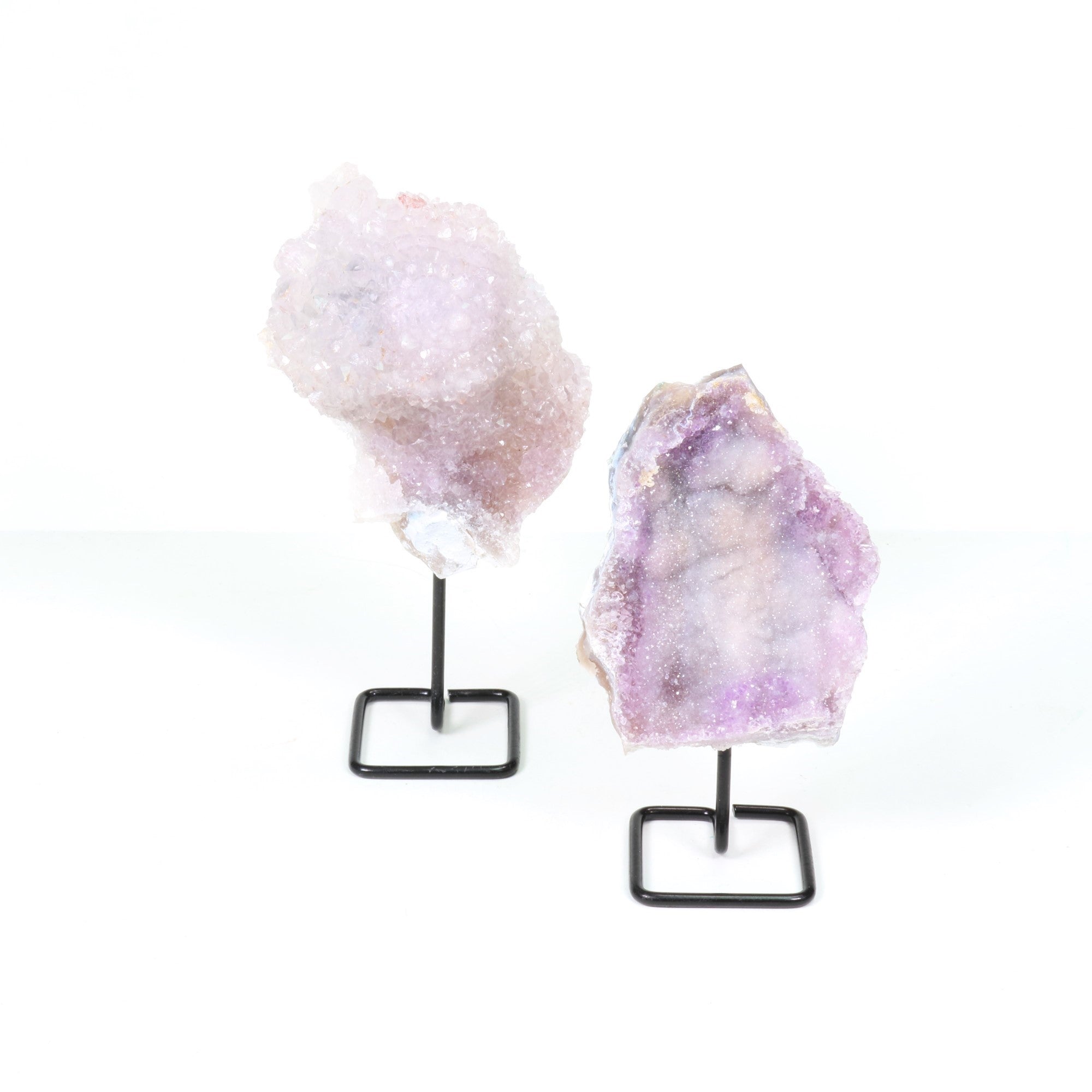 Rainbow Flower Amethyst Natural Mini Pin, 3"-5" Inch, 0-200gr, 10 Pieces in a Pack