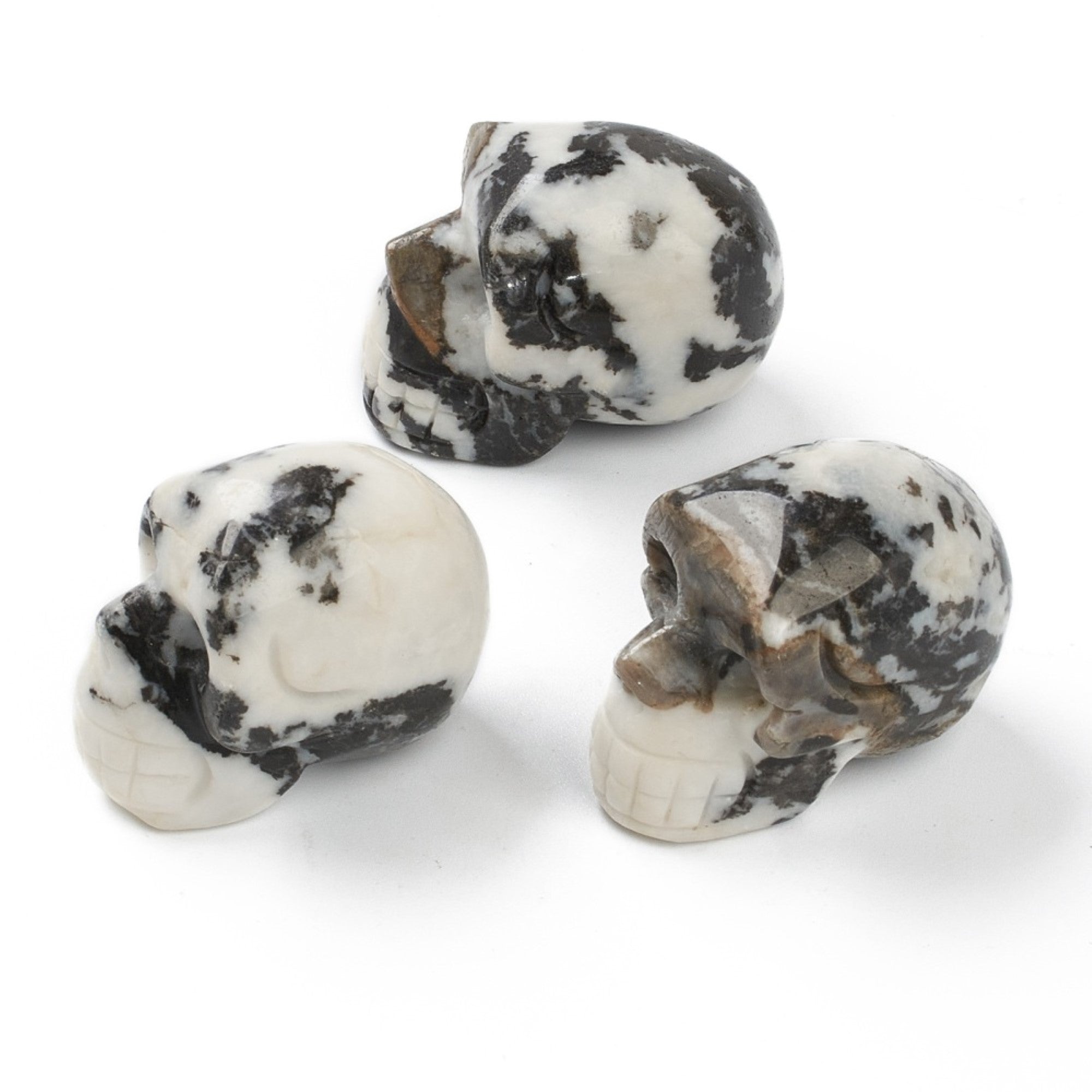 Zebra Jasper Skull Shaped, 1 Piece, #012