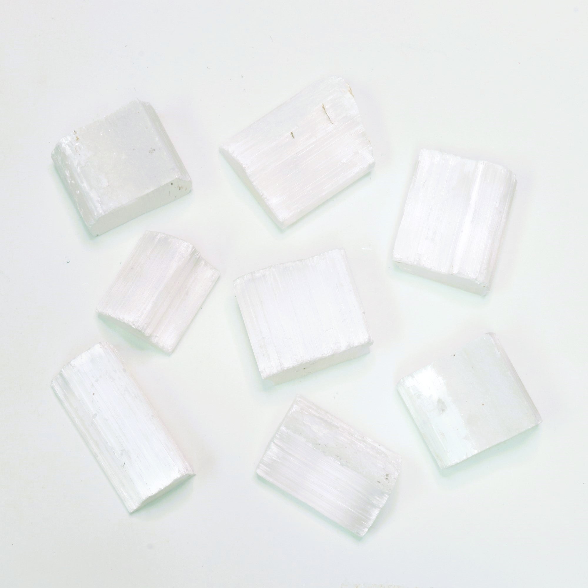 Selenite Rough Stone, 3-5cm, 20 Pieces in a Pack, #095